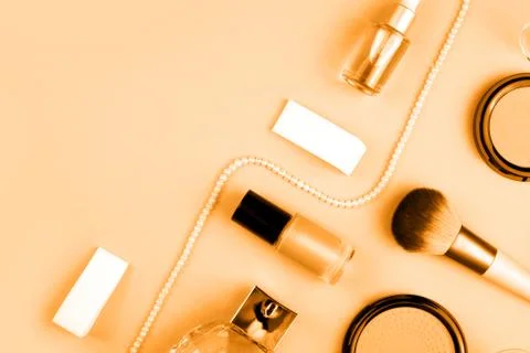 Set of decorative cosmetics for make up. Stock Photos