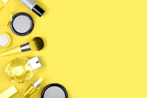 Set of decorative cosmetics for make up. Stock Photos
