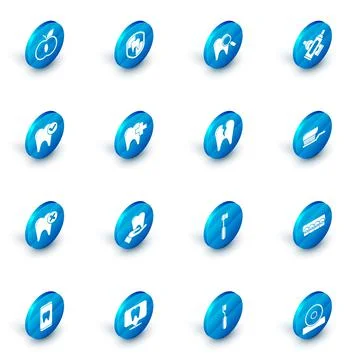 Set Dental protection, search, Crossed tube of toothpaste, Tooth whitening イラスト素材