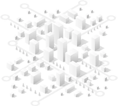 Set for design 3d Ilustração Stock