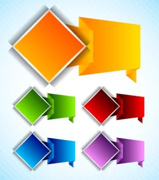 Set of design element Stock Illustration