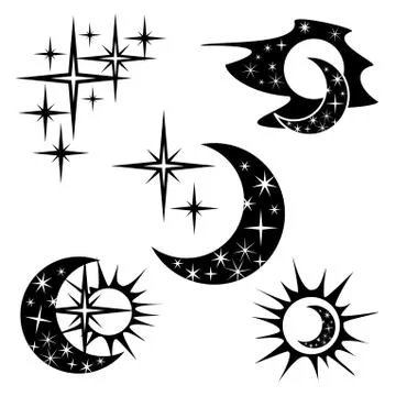 Set of design elements 스톡 일러스트