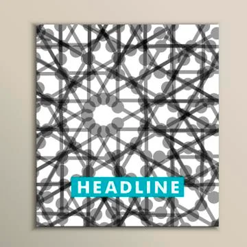 Set for design in molecules abstract style Illustrazione stock