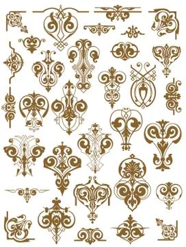 Set of Design Resources. Stock Illustration