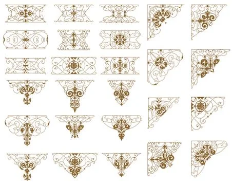 Set of Design Resources. Stock Illustration