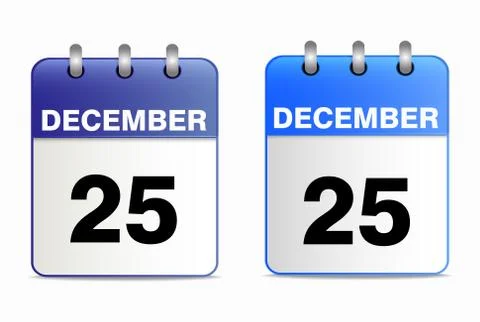 Set of desktop calendars 스톡 일러스트