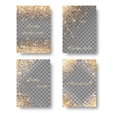 Set diamond transparent background Illustrazione stock