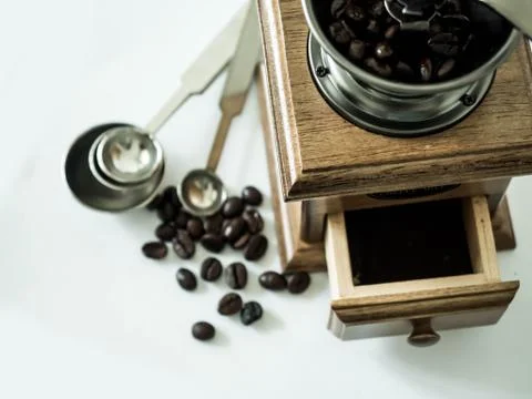 Set of Diff coffee Stock Photos