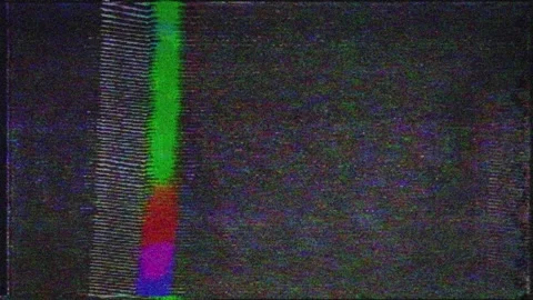 Set of different Analogue Static Noise texture overlay. Video stock 310465671