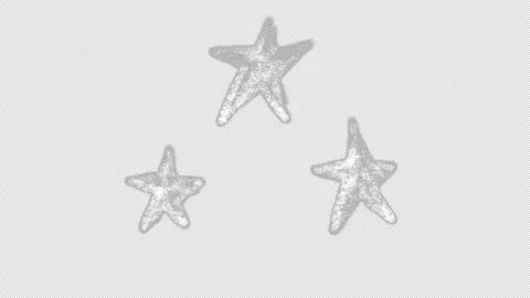 Set of different animated doodle elements. Video clip with alpha channel. Stock Footage 301062238