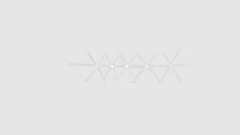 Set of different animated doodle elements. Video clip with alpha channel. Stock Footage 301067162