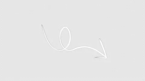 Set of different animated doodle elements. Video clip with alpha channel. Stock Footage 311315872