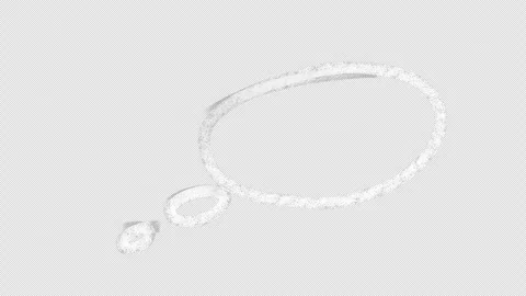 Set of different animated doodle elements. Video clip with alpha channel. Stock Footage 311316132