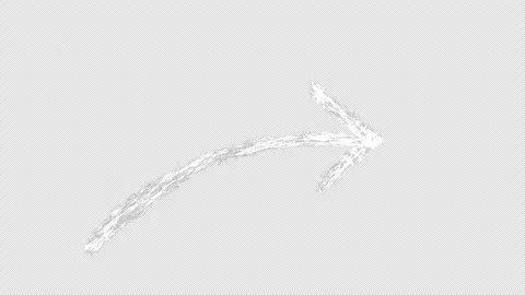 Set of different animated grunge doodle elements. Video clip with alpha channel. Stock Footage 311075544