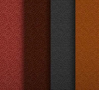 Set of different colored skin textures. Stock vector illustratio Stock Illustration
