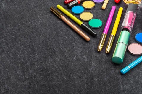 Set of different cosmetics Stock Photos
