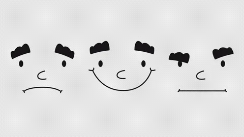 Set of different emotions. Stock Footage 260907964