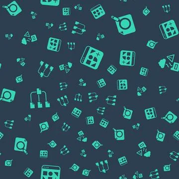 Set Different files, Search concept with folder, Folder tree and Cloud tech.. Stock Illustration