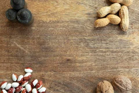 Set of different foods Foto stock