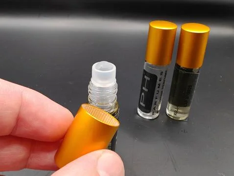 A set of different fragrances Stock Photos