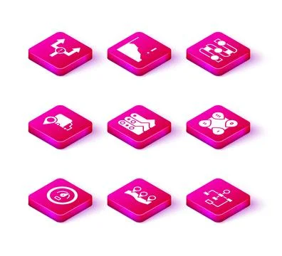 Set Digital speed meter, Location, Delivery tracking, Graph, chart, diagram.. Stock Illustration