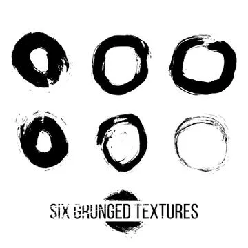 Set of dirty scratched splattered elements 스톡 일러스트