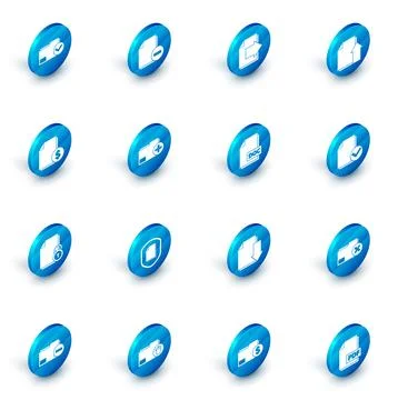 Set Document with minus, Next page arrow, Upload file document, Finance, an.. Illustrazione stock