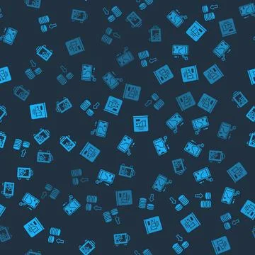 Set Dollar rate decrease, Mobile stock trading, Pie chart infographic and S.. Stock Illustration