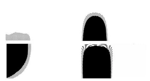 Set dots Background. Grunge Pattern. Pop-art Fade Overlay. Black and White Te Stock Illustration