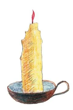 Set of drawn kitchenware. Kitchen background. Hand drawn pencil illustration Stock Illustration