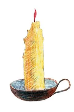 Set of drawn kitchenware. Kitchen background. Hand drawn pencil illustration Stock Illustration