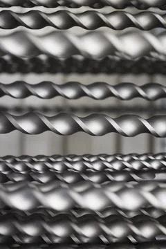 Set of drills . Construction background . Stock Photos