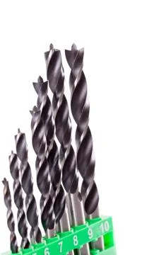 Set of drills Stock Photos