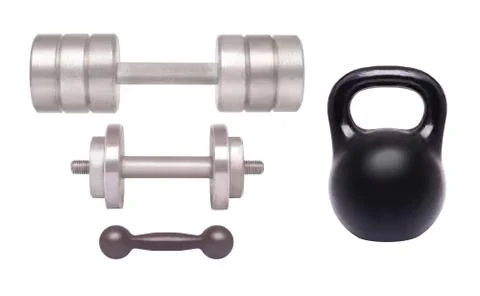 Set Dumbbell Stock Photos
