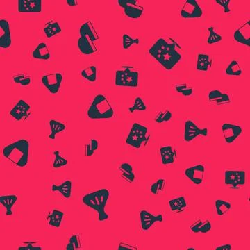 Set Dumpling, Chinese tea ceremony, Sushi and China flag on seamless pattern イラスト素材