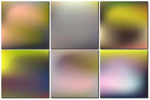 Set of dynamic patterns for decoration.Mesh grid Stock Illustration