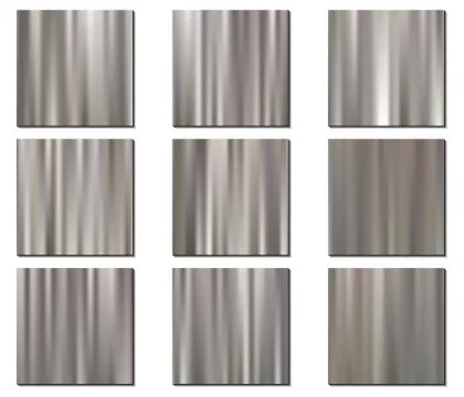 Set of dynamic patterns for decoration.Mesh grid. Stock Illustration