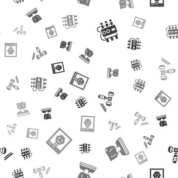 Set Dynamite and timer clock, Kidnaping, Judge gavel and Wanted poster on Stock Illustration