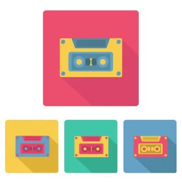 Set of e-learning icons Stock Illustration