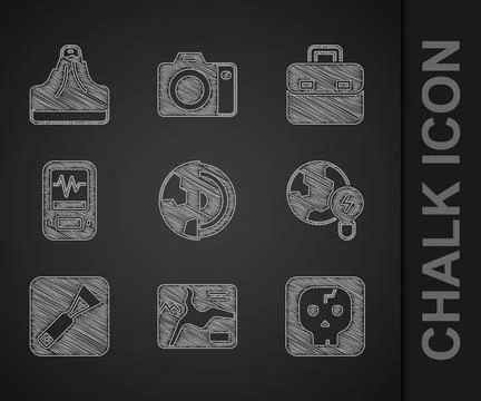 Set Earth core structure crust, Topographic map, Archeology, Global planet with Stock Illustration