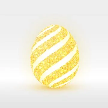 Set of Easter Eggs. Royal Egg. Vector illustration. Illustrazione stock