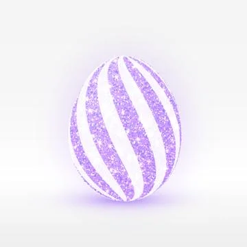 Set of Easter Eggs. Royal Egg. Vector illustration. Illustrazione stock