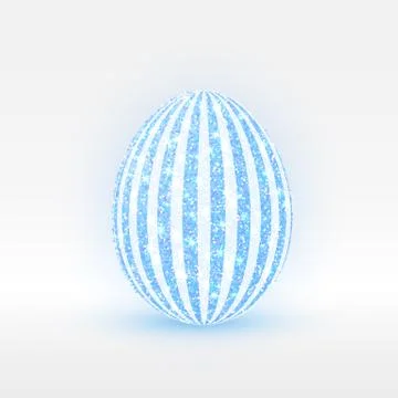Set of Easter Eggs. Royal Egg. Vector illustration. Stock Illustration