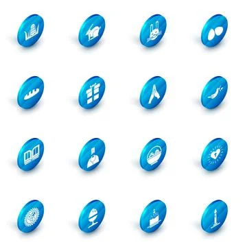 Set Easter rabbit, eggs, Bread loaf, Holy bible book, Gift box, Peace dove with Stock Illustration