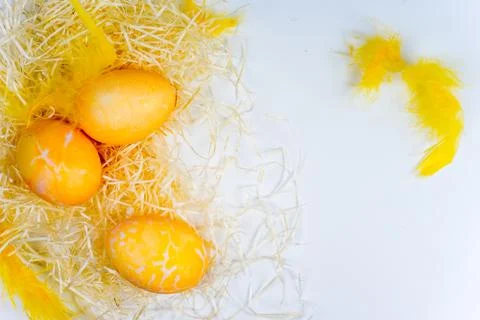 Set of easter things Stock Photos