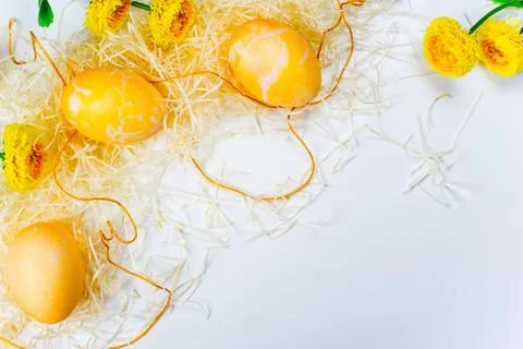 Set of easter things Stock Photos