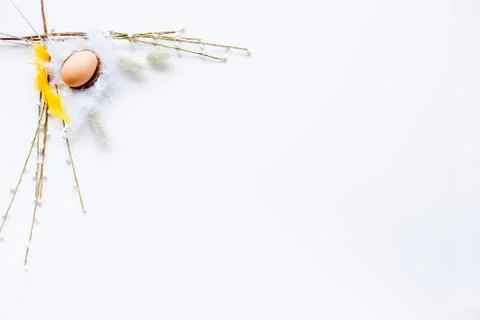 Set of easter things Stock Photos