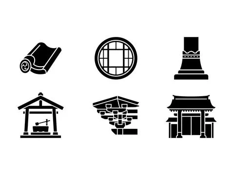 Set of Education and School Learning Tools Stock Illustration