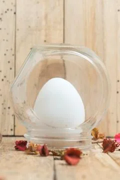 Set of eggs Stock Photos