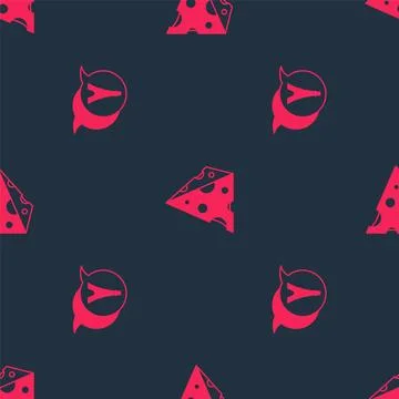 Set Eiffel tower and Cheese on seamless pattern. Vector 스톡 일러스트